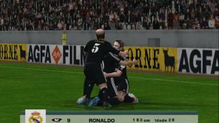 PES 2017 (PS2) FC Barcelona vs Real Madrid (2000-2008) - Master League (Division 2)
