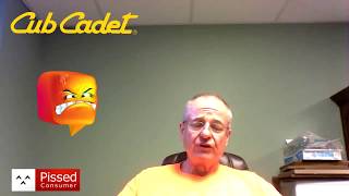 Cub Cadet Lawn Mower Belts are Breaking - Pissed Consumer Interview