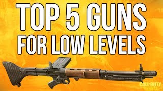 WW2 In Depth: Top 5 Guns For Low Levels (Call of Duty: WWII)
