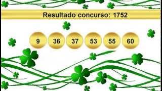 sorteio resultado mega sena 1752 Palpite 1753