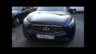 Замена аккумулятора Infiniti FX37 | FX35 | FX50