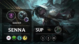 Senna Support vs Fiddlesticks - KR Master Patch 10.1