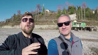 ??Жизнь в Сочи рыбаков.Обзор города Сочи.Пляжи в Сочи.Путешествие по России.