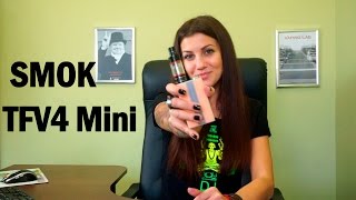 Обзор клиромайзера / обслуживаемого атомайзера Smok TFV4 Mini