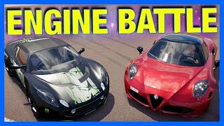Forza Horizon 3 Online : THE ENGINE BATTLE!!
