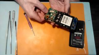 Как разобрать Fly IQ4514. Как поменять тачскрин на Fly IQ4514. Как поменять дисплей на Fly IQ4514