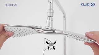 Душевая система KLUDI FIZZ Dual Shower System 3S (6709105 00)