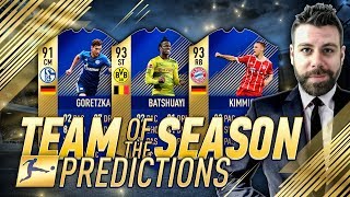 BUNDESLIGA TOTS VOTING based off of IRL GAME STATS!!! FIFA 18 Team Of The Season