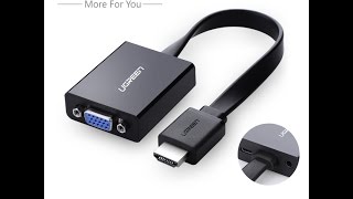 HDMI to VGA адаптер для PS3, PS4