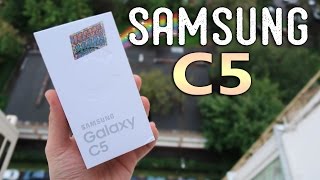 Распаковка Samsung C5