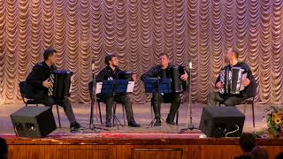 КВАРТЕТ БАЯНИСТОВ, J.Strauss.'Die Fledermaus' Overture/ И. Штраус.Увертюра к оперетте"Летучая мышь"