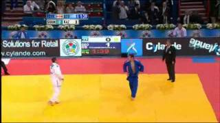 JUDO 2011 World Championships: Avtandil Tchrikishvili (GEO) - Sayat Shamshiyev (KAZ)