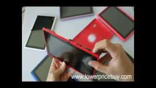 7 Inch Android 4.0 A13 5-Point Capacitive Tablet 1.2GHz 4GB 512M Flash 11.1 Inside