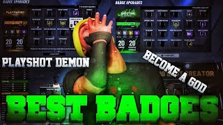 THESE BADGES TURNED MY PLAYMAKING SHOTCREATOR INTO A DEMIGOD! BEST BADGES ON NBA 2K20! BEST BUILD!