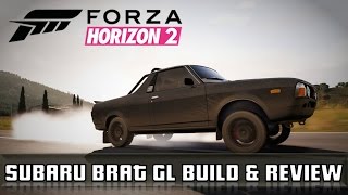 Forza Horizon 2 1980 Subaru BRAT GL sick build and review
