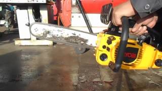 2 RYOBI ES 29A チェンソー