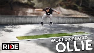 World Record Longest Ollie? 16' 6" Jordan Hoffart