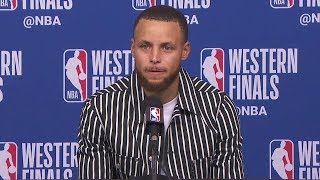 Stephen Curry Postgame Interview - Game 5 | Warriors vs Rockets | 2018 NBA West Finals