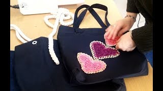 5 Dakikada Kumaş Çanta Nasıl Yapılır? How to make a denim bag in five minutes?