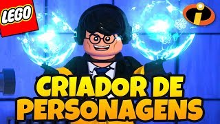 LEGO OS INCRIVEIS 2 (Parte 15) - TENTEI CRIAR EU MESMO COMO HERÓI DE OS INCRÍVEIS 2
