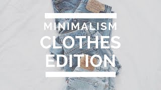Minimalism Ep. 2 - Clothing Decluttering
