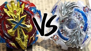 BATTLE: Lost Longinus .N.Sp VS Xeno Xcalibur .M.I - Beyblade Burst!