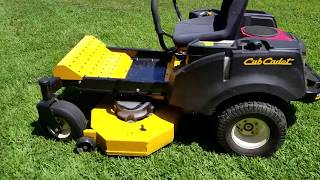 Leveling the deck on a Cub Cadet RZT L 46" cut