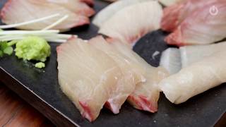 [4K]대방어 회 부위 구별법과 먹는법_방어 회뜨기_ Classification of Yellowtail parts