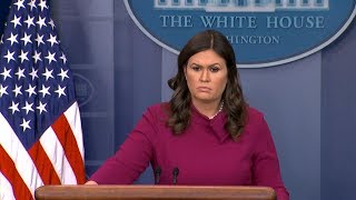White House press briefing on FBI Deputy Director Andrew McCabe stepping down   | ABC News