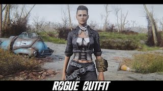 Fallout 4 Mods: Rogue Outfit - CBBE by Alecu and Elianora
