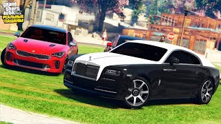 РЕАЛЬНЫЕ ПАЦАНЫ В GTA 5 - НАШЛИ УГНАННЫЙ ROLLS-ROYCE WRAITH! ПОСТАВИЛИ БЛАТНЫЕ НОМЕРА! ?ВОТЕР