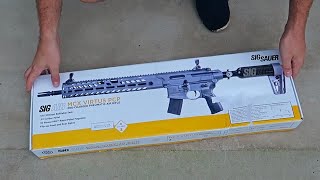 Unboxing Sig Sauer MCX Virtus PCP Air-Rifle 22 Caliber 700 FPS