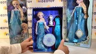 Кукла Поющая Эльза Холодное сердце набор  frozen - холодное сердце обзор