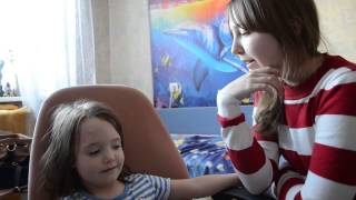 Я с двоюродной сестрой играю в ДОКТОРА 26.01.14