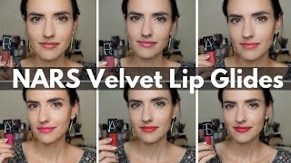 NARS Velvet Lip Glide Set Ulta Exclusive | Lip Swatches + Review