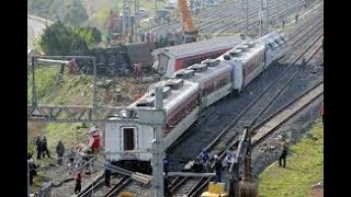 Крутая авария поездов из лего!/Epic trains crash