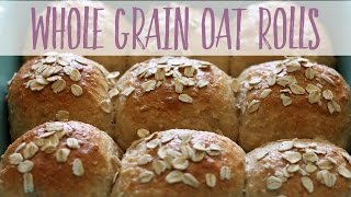 Whole Grain Oat Rolls | Healthy Homemade Recipe