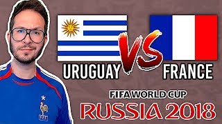 URUGUAY vs FRANCE : TOUS LES BUTS DU MATCH ⚽️ COUPE DU MONDE 2018 - FIFA 18