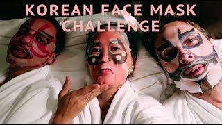 KOREAN FACE MASK CHALLENGE: A Sheet Mask Every Day for a Week - Vlog#42 | Aimee Song