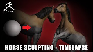 Horse | Speed Sculpting | Zbrush | 2019