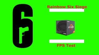 Rainbow Six: Siege FPS Test; Ryzen 5 2600 and Rx 580 8gb