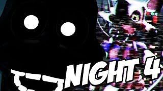 BLACK RABBIT JUMPSCARE! MANGLE SECRET! | POPGOES #4 NIGHT 4 (FNAF Fan Game)