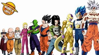 TODOS LOS NIVELES DE PODER DEL UNIVERSO 7 - Dragon Ball Super | Explicación Completa |