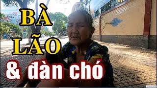 Bà lão và đàn chó mèo vô gia cư, Bà kể chuyện thời trẻ cơ cực bên gia đình | Quoc Nguyen