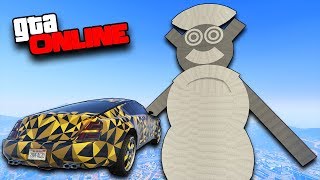 ОГРОМНАЯ ОВЕЧКА НА ПОЛ КАРТЫ И ПРОСТО НЕРЕАЛЬНЫЙ СКИЛЛ ТЕСТИК (GTA 5 Смешные Моменты)