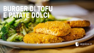 Hamburger vegani di patate dolci