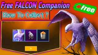 How to Get Free Falcon Companion In Pubg Mobile &  Easy Way to Collect Maximum Companion Shard Card