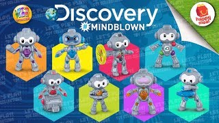 2019 Discovery #MINDBLOWN Robots McDonald's Happy Meal Complete Set of 8 Toys