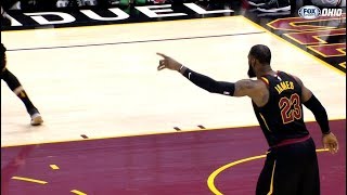 LeBron James mic'd up against the Bulls