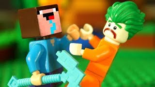 ЛЕГО Майнкрафт ФИЛЬМ - ЛЕГО НУБик и БОРЬКА ! Сборник Мультфильмы Все Серии Подряд